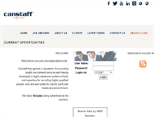 Tablet Screenshot of jobs.canstaff.co.nz